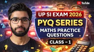 UPSI Exam 2026 | PYQ Series Class&ndash;1 📚 | Questions jo Exam Mein Aate Hain! #upsiexam #trending #viral