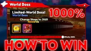 How to Solo New World Boss 1000% Difficulty in Anime Guardians (How to Win) Shinra