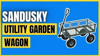Sandusky Lee CW3418 Muscle Carts Steel Utility Garden Wagon