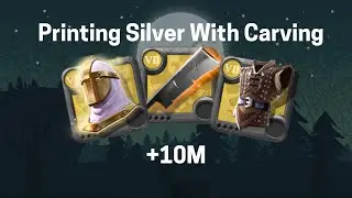 Printing Silver In Mist With Carving! | Best Mist Weapons In Albion Online