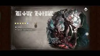 Octophat traveler cotc summon pull Dark Knight and Dark Priestess 😍😍😍😍😍