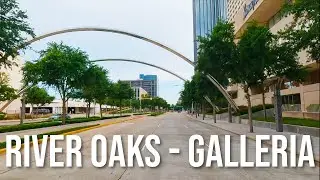 Houston: River Oaks to Galleria! Drive with me!