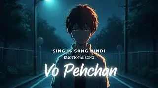 Vo Pehchan | Emotional Hindi Rap Song | Anime Music Video | SING IS SONG HINDI