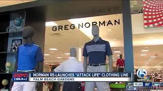 Greg Norman relaunches clothing line