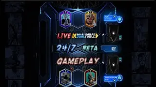 A NEW Online CCG👀🤟🏻⚡ - DC Dual Force 24/7 Beta