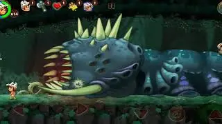 Jungle adventure 3 leech boss kill ||best game for mobile phone||
