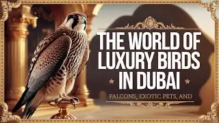 The World of Luxury Birds in Dubai  Falcons, Exotic Pets, and More