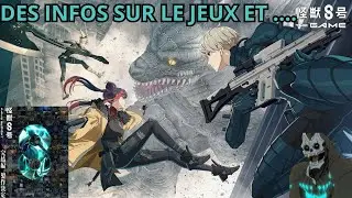 BIG INFO SUR LE JEUX ET AUSSI SUR ....... bha le manga | KAIJU N°8 THE GAME |
