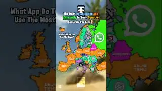 The Most Downloaded AppCurrently In Your Country #europe #mapping #mapper #app