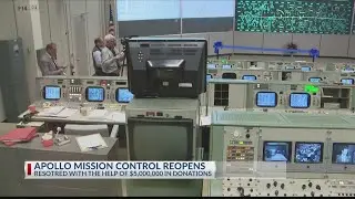 NASA restores, reopens Apollo mission control room
