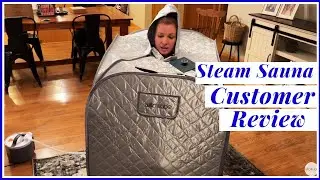 Silver Bluetooth Steam Sauna Room WillowyBe - Customer Review 2022