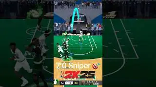 7&rsquo;0 Sniper Verde 🔋🎯 #nba2k25 Best Jumpshot