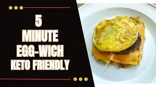EGGWICH Recipe Reloaded | Carb-Free | Blackstone Griddle | How to Make a Quick & Easy Keto Breakfast