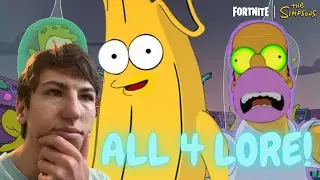 Watching ALL the Simpsons/Fortnite CROSSOVER EPISODES!