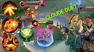 Gameplay cloude tarik ulur dan saling serang, Cloude build.