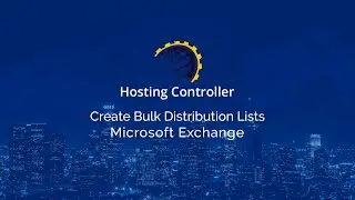 Create Bulk Exchange Distribution Lists
