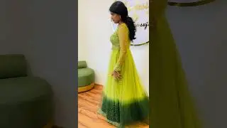 Trial session 💚💚#boutique #boutiquestyle #wedding #designerwear #weddingdress #fashion #lehenga