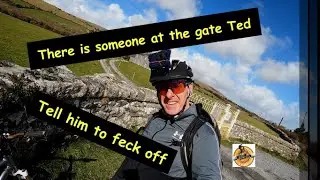 St Patricks Day cycle in The Burren