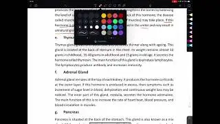Unit 1 Glandular System Class 8 Health and Physical Education Grade 8 HPE NOS HPE Free Tuition