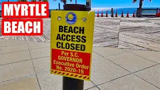 MYRTLE BEACH 2020 VS 2021 | A LOOK BACK AT LOCKDOWN | THEN AND NOW
