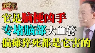 北京医院揪出脑梗凶手，专堵脑部大血管，偏瘫猝死都是它害的，可惜很多中老年人不当回事【养生堂】
