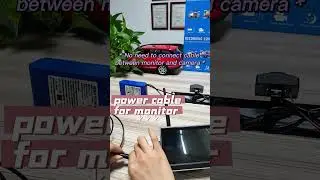 Baby Car Monitor 1080P Wire Free Car Camera System Wireless car camera