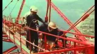 Il raddoppio dell'elettrodotto nello stretto di Messina (1972)