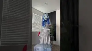 Emily~Corpse Bride Animitronic#viral #fypシ゚ #foryou #shorts