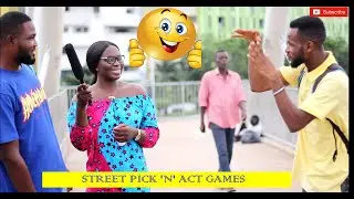 Funny Street Games Videos 2020|Pick and Act - Harmony Comedy Club (2020 comedy in Ghana)