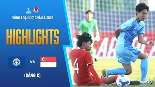 QĐ. BẮC MARIANA - SINGAPORE: ĐÁNH RƠI ĐIỂM PHÚT CHÓT, KHÔNG CÓ BẤT NGỜ | VÒNG LOẠI U17 CHÂU Á 2026