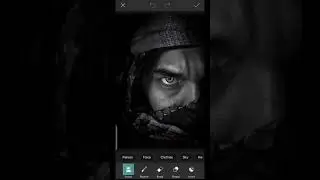 Devil eye photo editing Concept | Devil look photo editing in picsart #shorts