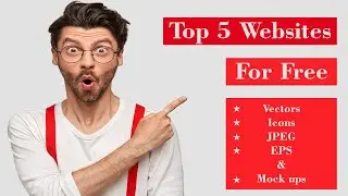 Top 5 Websites for free vector resources | websites for Graphic Designers | Free Vectors, Icons .
