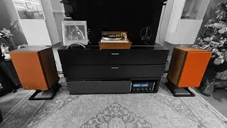 Jbl l100 Empire 598 III TROUBADOR Schiit mani 2 Mcintosh Mc2205 #music #vintage #audiophile #love 