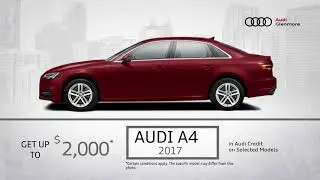 Glenmore Audi's Channel: September Sales Incentives