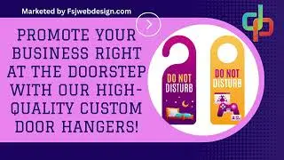 Custom Door Hanger Printing in Chicago | Devon Printing &ndash; Affordable Marketing Solutions