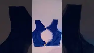 easy neck design blouse cutting and stitching #blousedesign #shorts #short #ytshorts #blouse #like