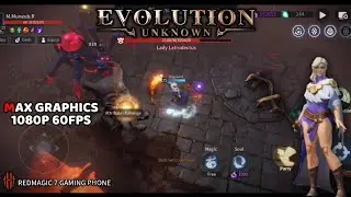 Unknown Evolution Gameplay Max Graphics Setting 1080P 60Fps | Android Redmagic 7 + Download Link