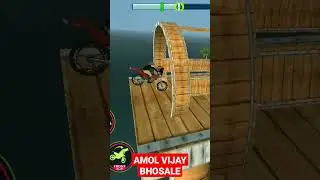 bike stunt tricks master game | level 21 | parachute mode