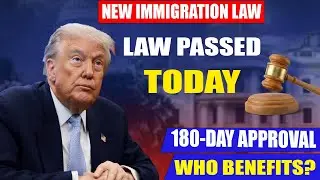 🚨 NEW U.S. Immigration Law PASSED: Green Cards Faster, New Rules, Big Risks Explained