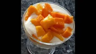 Mango Yogurt Delight || Sweet dish || Simple recipe || #humnaskitchen #simplerecipes