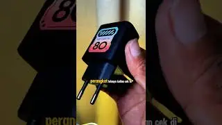 KIVEE Charger Type‑C Super Fast Charging KV‑AE175 Black 80W 3‑in‑1 ⚡📱