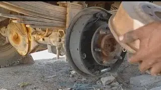 Correcting error in the assembly of the D20 brake shoe.