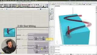 Grasshopper Slot Milling Toolpaths | CNC Basics 01
