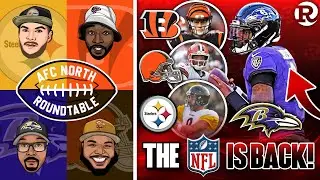 🚨 FOOTBALL IS BACK! | AFC North Roundtable LIVE 🏈