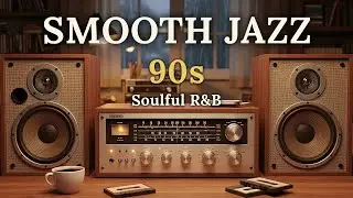 Smooth Jazz & Soulful R&B 90s 🎧 Soft Instrumentals for Easy Listening, Stress Relief & Unwind