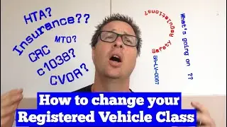 Change your Registered Vehicle Class!!  Life in a Box EP8