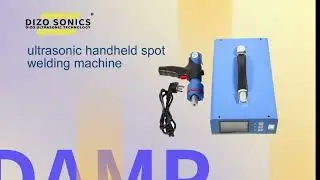 ultrasonic  handheld spot welding machine test