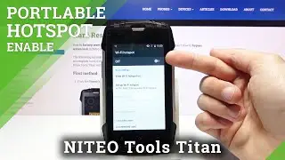 How to Create Portable Hotspot on Niteo Tools Titan - Share Internet