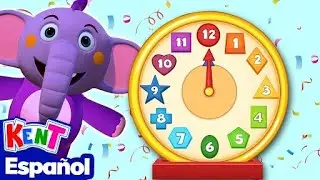 Aprende números con el reloj de formas | Aprende números con el reloj de formas | Kent el Elefante