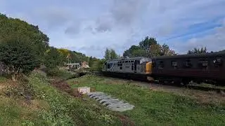 37688 'Great Rocks' arrives at Highley working 1N11 10:20 Kidderminster to Bridgnorth
